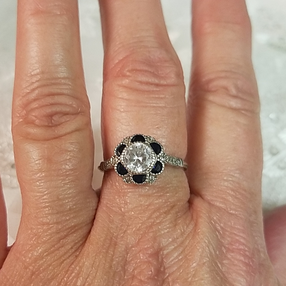 Sterling Silver CZ Ring